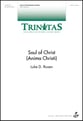 Soul of Christ (Anima Christi) SAB choral sheet music cover